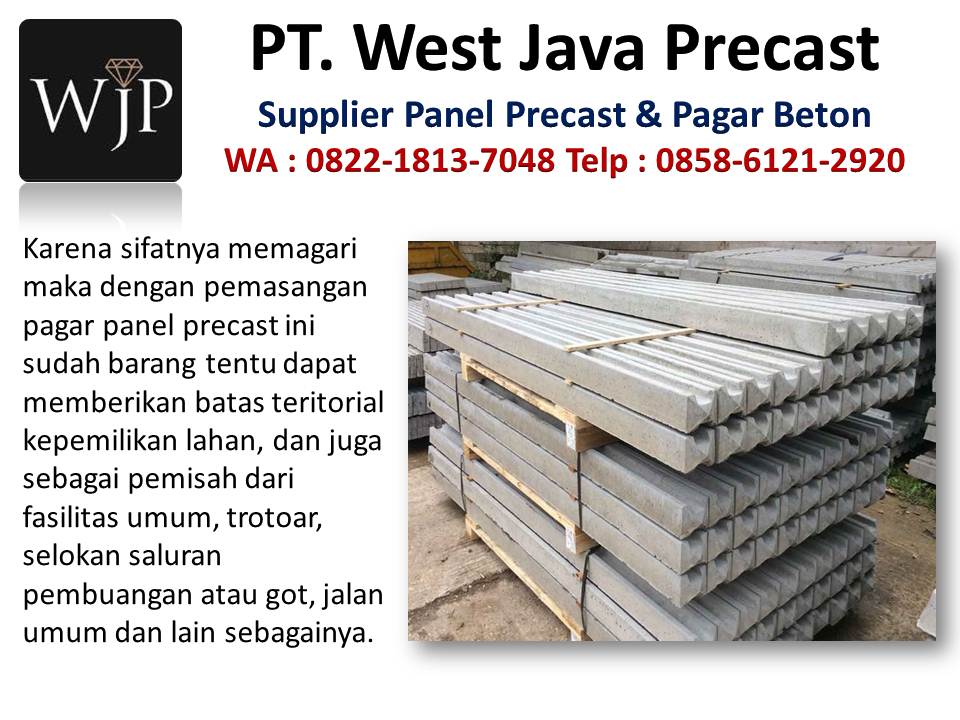 Cat pagar beton hubungi wa : 082218137048, pabrik pagar panel beton precast di Bandung. Kajian ilmiah tebal dinding beton precast dan supplier dinding precast Panel-beton-untuk-dinding