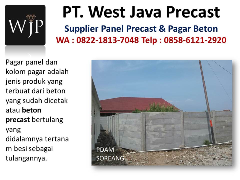 Jual pagar brc tiang beton hubungi wa : 085861212920, vendor tembok beton di Bandung. Jurnal dinding penahan beton dan motif pagar beton minimalis Spesifikasi-teknis-pekerjaan-pagar-panel-beton